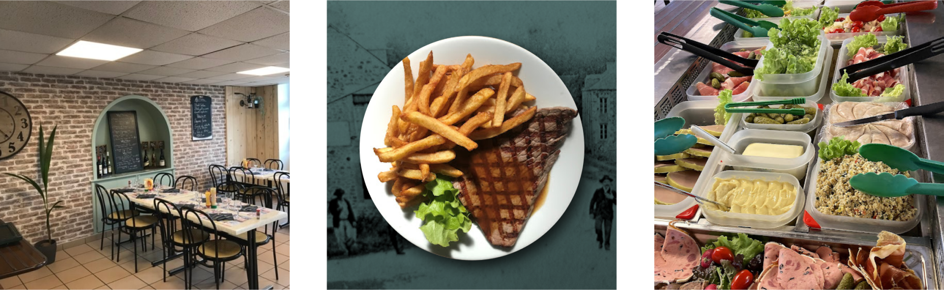 restaurant CALIGNY - restaurant flers - brasserie flers - routier normandie - buffet flers